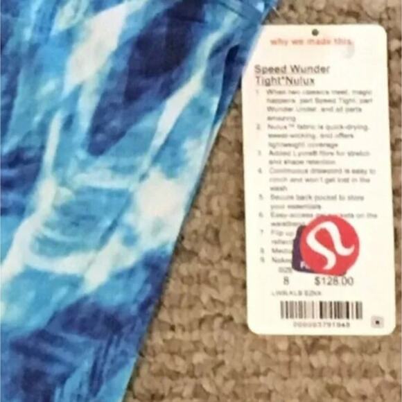 Lululemon Speed Wonder Tight Nulux Limited Edition - Picture 4 of 6